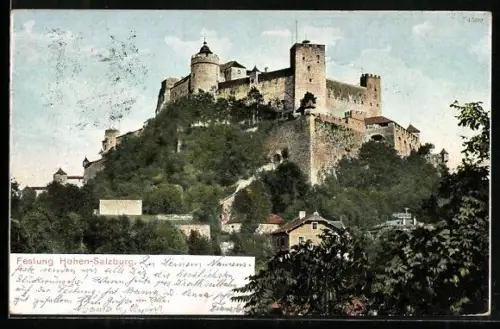 AK Salzburg, Festung Hohen-Salzburg