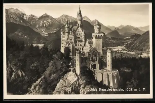 AK Hohenschwangau, Schloss Neuschwanstein