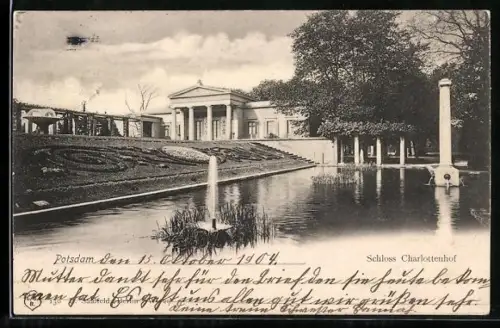 AK Potsdam, Schloss Charlottenhof