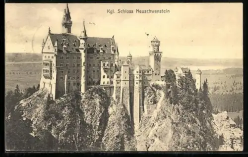 AK Königliches Schloss Neuschwanstein