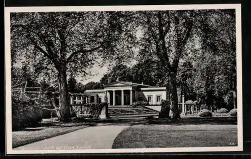 AK Potsdam, Schloss Sanssouci, Blick auf Charlottenhof