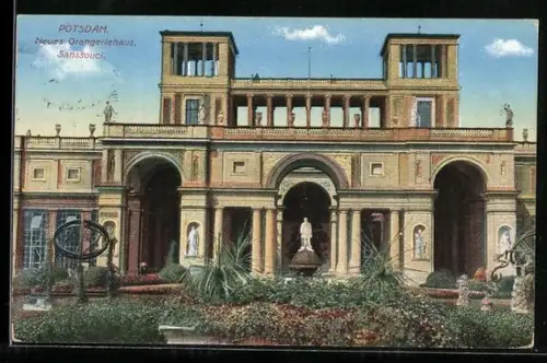 AK Potsdam, Schloss Sanssouci, Neues Orangeriehaus
