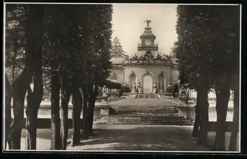 AK Potsdam, Schloss Sanssouci, Bildergalerie von aussen