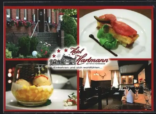 AK Wietzendorf, Hotel Hartmann, Hauptstrasse 27