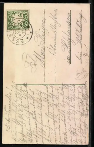 AK Glorreiche Himmelskönigin, Madonna umgeben von Engeln