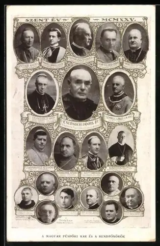 AK Csernoch János, Zadravecz István, Bárdos Remig, prohászka Ottokár, Miklosy István