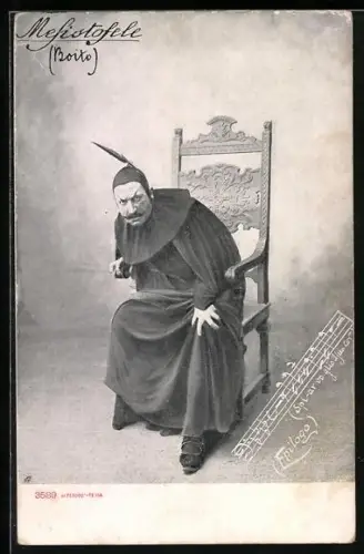 AK Mephistopheles aus Faust