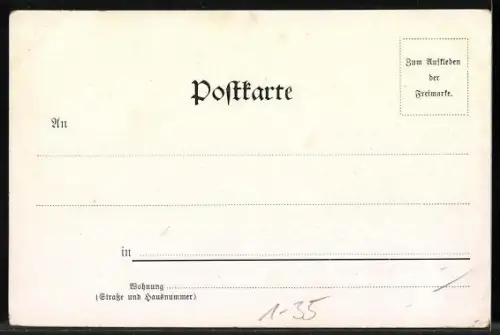 AK Paul Gerhardt im Porträt mit Zitat