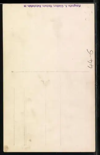 Foto-AK Kleines Kind im Kinderwagen