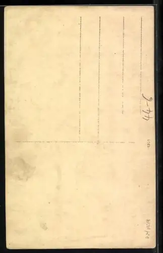 Foto-AK Kleinkind mit Ball im Kinderwagen