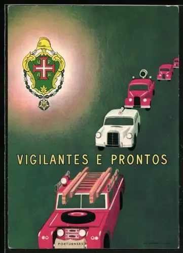 AK Vigilantes e Prontos, Feuerwehrauto und Krankenwagen