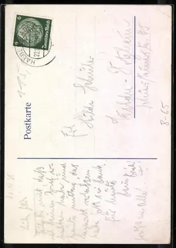 AK Einbeck /Hann. Reklame Stelzenläufer-Truppe Fred Jars, Akrobaten