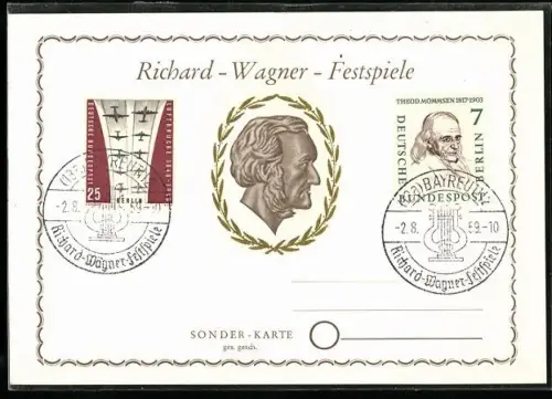 Künstler-AK Bayreuth, Richard-Wagner-Festspiele