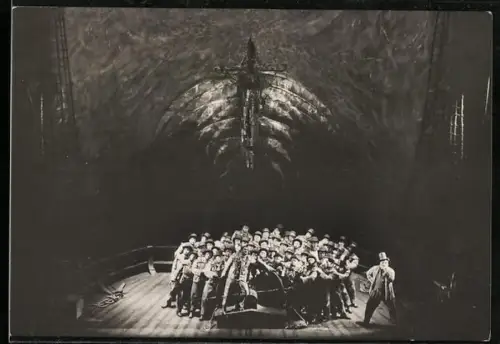 AK Bayreuth, Bayreuther Festspiele 1959, Der fliegende Holländer, I. Akt