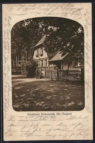 AK Netphen, Partie am Forsthaus Hohenroth