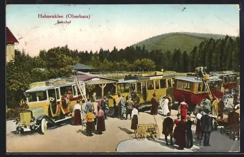 AK Hahnenklee /Oberharz, Bahnhof