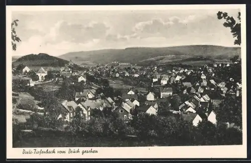 AK Dreis-Tiefenbach, Ort vom Bruch aus gesehen
