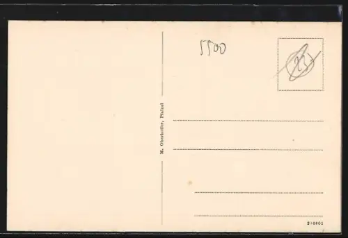 Künstler-AK Pfalzel, An der Lähn