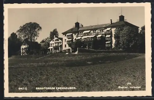 AK Schäftlarn, Sanatorium Ebenhausen