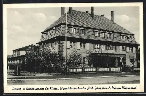 AK Bremen, Freizeit- und Erholungszentrum des nieders. Jugendbundverbandes Rich.-Jung-Heim