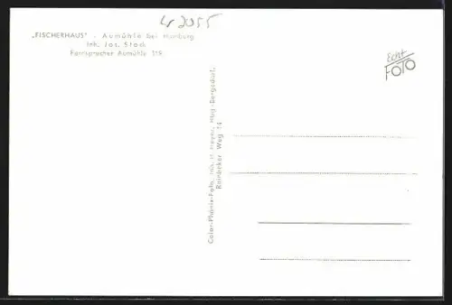 AK Aumühle bei Hamburg, Restaurant Fischerhaus