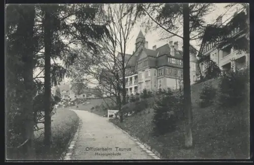 AK Falkenstein, Offizierheim Taunus, Hauptgebäude