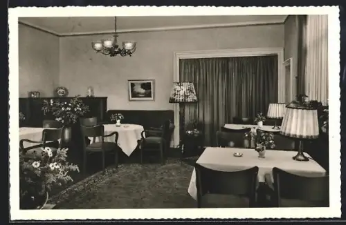 AK Walsrode, Hotel Hannover, Innenansicht