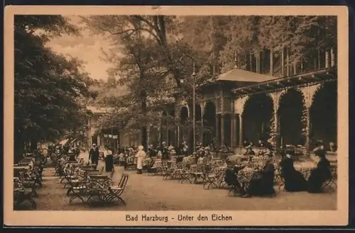 AK Bad Harzburg, Cafe Unter den Eichen