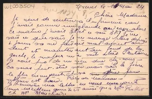 AK Trèves, Quartier des Flandres, Vue Intérieure