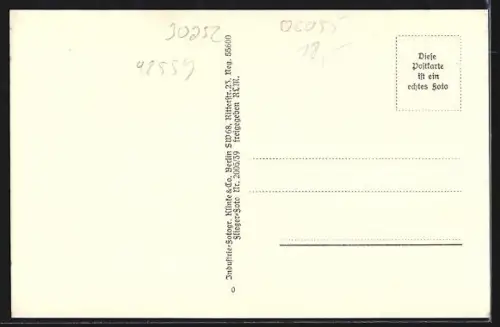 AK Oberhof in Thür., Fliegeraufnahme vom Herzoglichen Schloss-Hotel