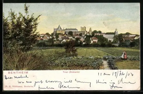 AK Bentheim, Total, Südseite