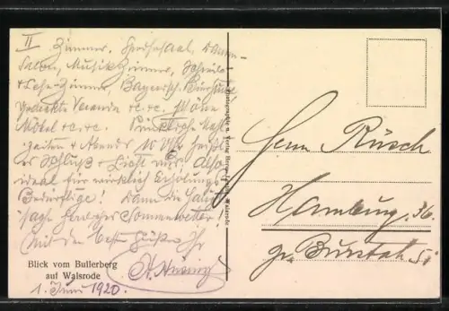 AK Walsrode, Blick vom Bullerberg