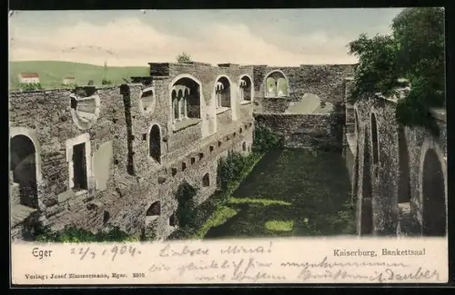 AK Eger, Kaiserburg, Bankettsaal