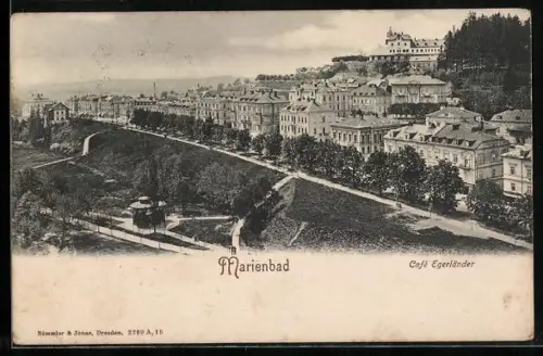 AK Marienbad, Cafe Egerländer