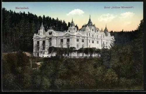AK Marienbad, Hotel Schloss Miramonti