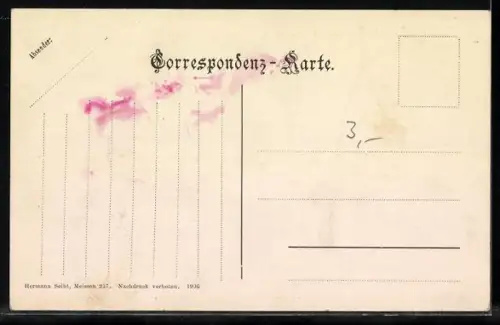 AK Marienbad, Blick nach dem Kirchenplatz