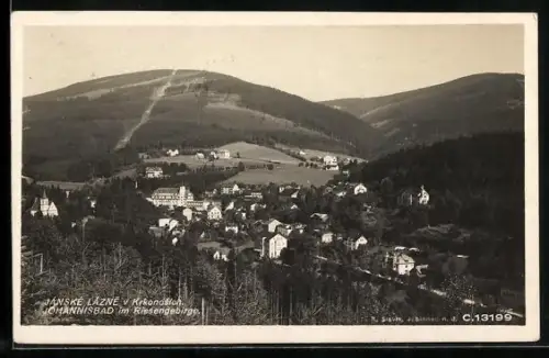 AK Janské Lázne v Krkonoích, Panorama