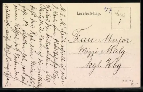 AK Eger, Blick über die Dächer der Stadt