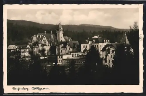 AK Reichenberg, Volksgarten