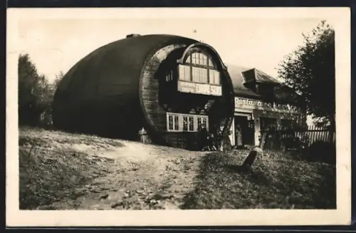 AK Lázne Libverda v Jizerských horách, Obrí sud