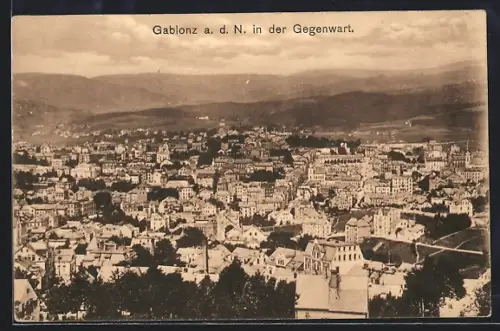 AK Gablonz a. d. N., Panorama