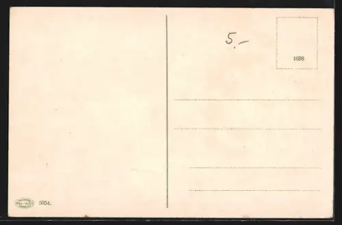 AK Neuwelt in Böhmen, Totalansicht aus der Vogelschau