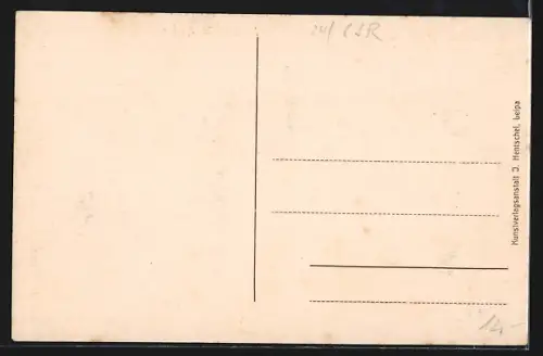 AK Hirschberg, Blick vom Tschöpelberg mit Kirche