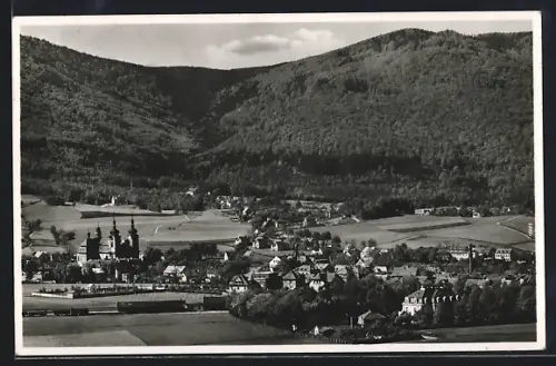 AK Haindorf / Hejnice, Blick auf die Stadt