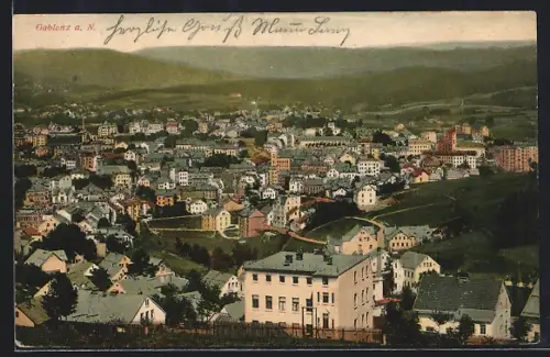 AK Gablonz a. N., Panorama