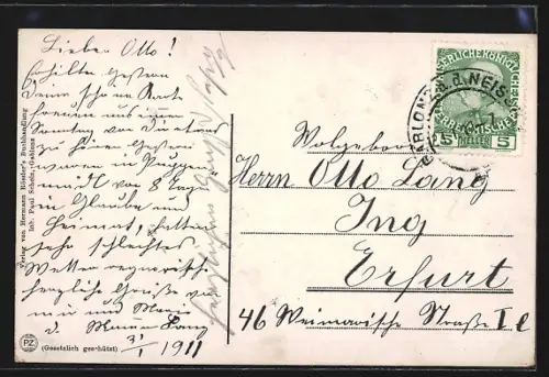 AK Gablonz, Partie am Stadttheater