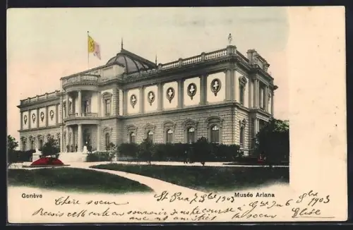 AK Genève, Musée Ariana