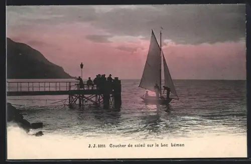 AK Lac Léman, Coucher de soleil