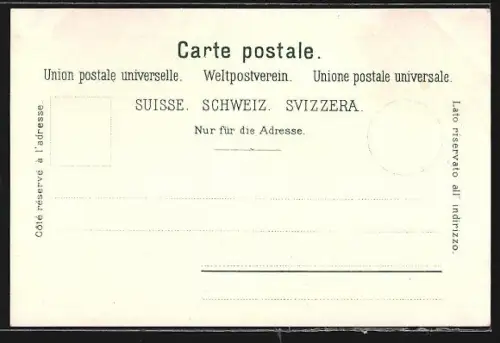 AK Männedorf, Teilansicht mit Kirche