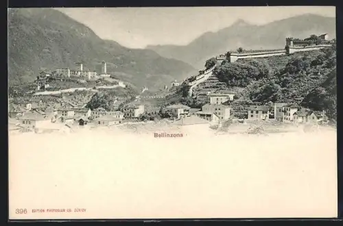 AK Bellinzona, Ortspanorama